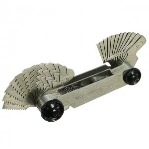 Image of Faithfull Screw Pitch Gauge 52 Metric Whitworth