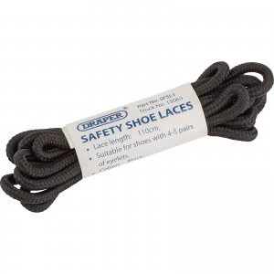 Image of Draper Boots Laces for 4 - 5 Eyelet Boots / Shoes Black