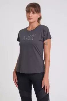 Image of Soft Touch Lyocell 'Crystallize' Short Sleeve T-Shirt