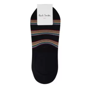 Image of Paul Smith Multi Black Trainer Socks - Black