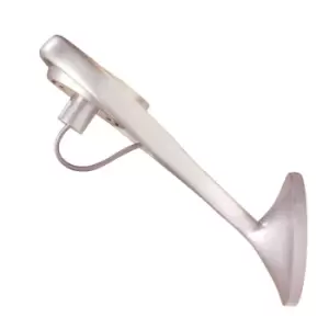 Image of Rak Wall Lamp 1 Light GU10 Ar111 75W Silver Grey