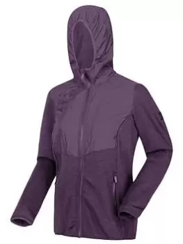 Image of Regatta Upham Hybrid II Softshell Jacket - Purple, Purple, Size 20, Women