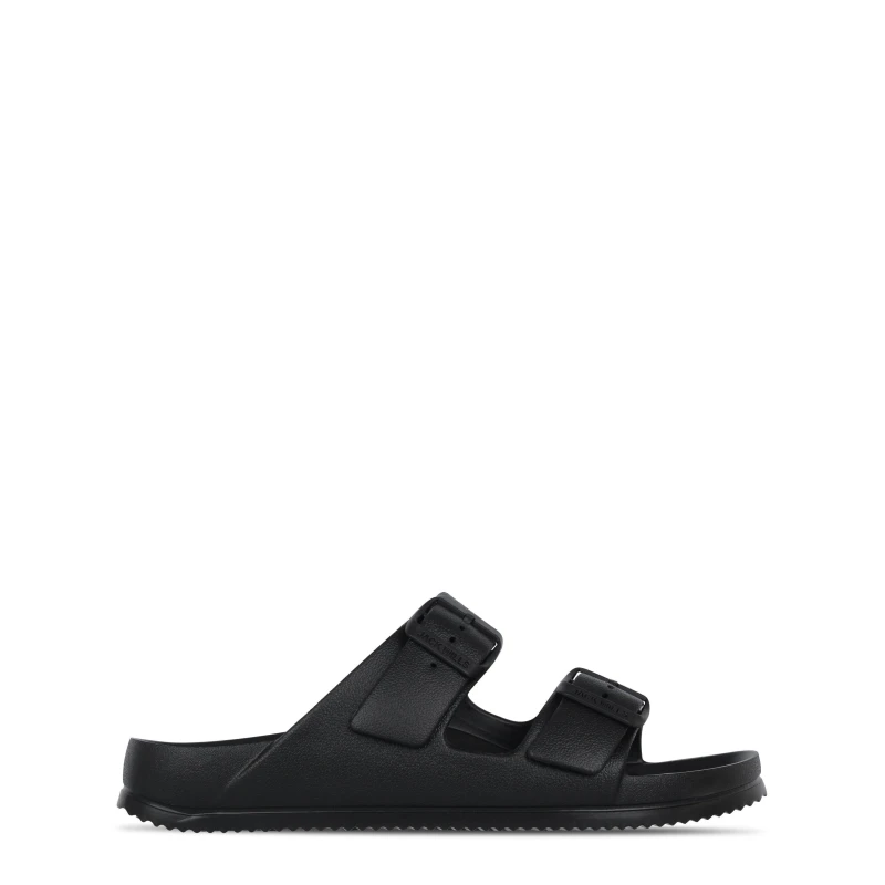 Image of Jack Wills Two-Strap Sandals - Black 3