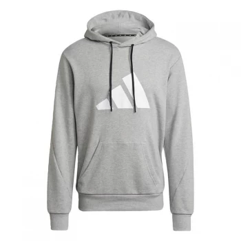 Image of adidas Sportswear Future Icons Logo Graphic Hoodie - Medium Grey Heather