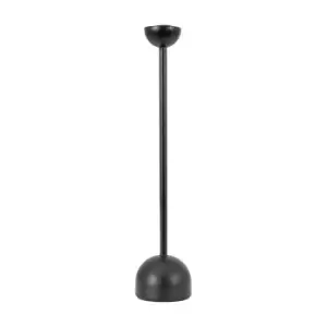 Image of Gallery Interiors Ruddy Candlestick in Black / Large