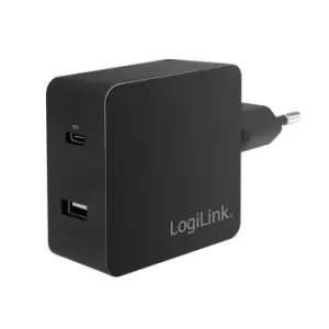Image of LogiLink PA0219 mobile device charger Black Indoor