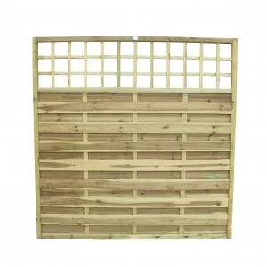 Image of Wickes Hertford Fence Panel - 6 x 6ft