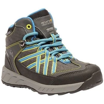 Image of Regatta SAMARIS Mid Boots boys's Childrens Mid Boots in Brown - Sizes 2,2.5,4,5,6,10,11,13,1