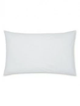 Image of Catherine Lansfield Non-Iron Standard Pillowcase Pair - White