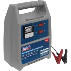Image of Sealey DSBC8 Battery Charger 8 Amp 6v or 12v