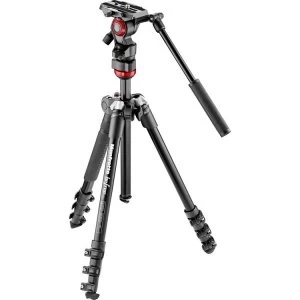 Image of Manfrotto MVKBFR LIVE Befree live fluid head with Befree aluminum tripod system