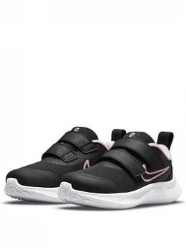 Image of Nike Star Runner 3 Infant Trainer - Black, Size 9
