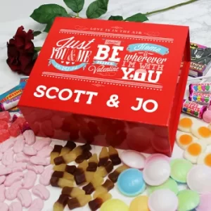 Image of Red Be My Valentine Deluxe Sweet Box