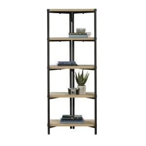 Image of Teknik Industrial Chunky 4-Shelf Bookcase - Oak/Black
