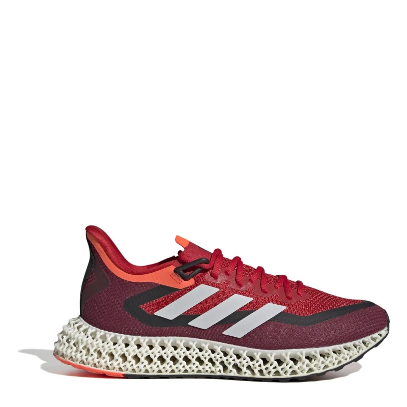 Image of adidas 4DFWD Road Running Shoes Adults - Red Red 6.5