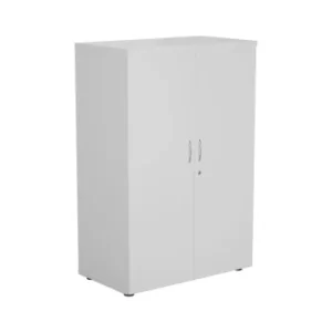 Image of 1200 Wooden Cupboard (450MM Deep) White