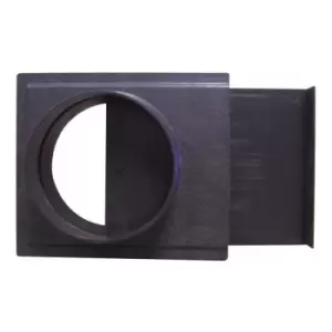 Image of 150G Dust Extraction Plastic Blast Gate 150mm (6) Diameter - Charnwood