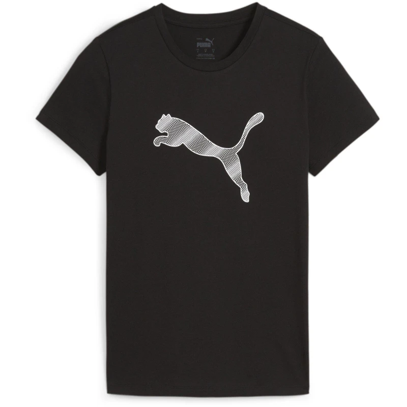 Image of Puma Mass Merchants Tee T-Shirt Womens - Black 8
