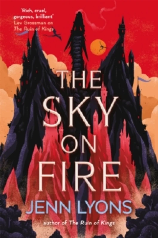 Image of The Sky on Fire. Paperback. By Jenn Lyons Books