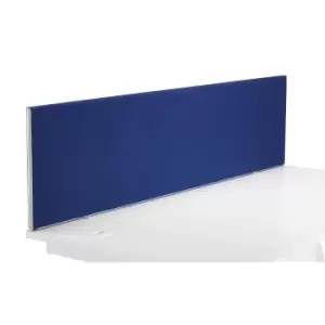 Image of Magnum Straight Upholstered Desk Screen - 1600mm - Blue