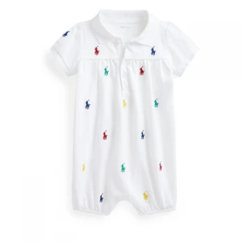 Image of Polo Ralph Lauren Polo Ralph Lauren AOP Polo Pony Bubble - White