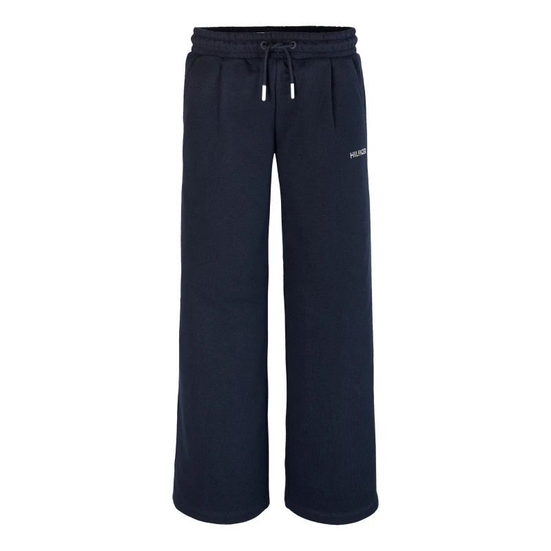 Image of Tommy Hilfiger HILFIGER FLAG WIDE SWEATPANTS - Blue Blue 8 - 9 Years
