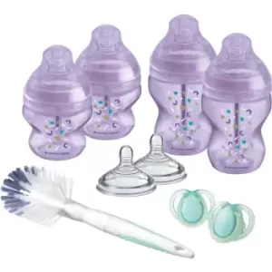 Image of Tommee Tippee C2N Closer to Nature Anti-colic Advanced Set anti-colic Purple