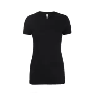 Image of Next Level Womens/Ladies CVC T-Shirt (M) (Black)