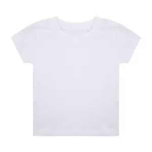 Image of Larkwood Babies Organic T-Shirt (12-18 Months) (White)