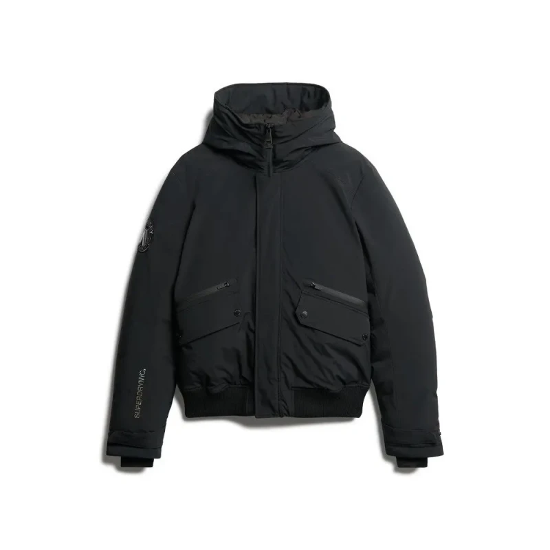 Image of Superdry City Padded Bomber Jacket Black L