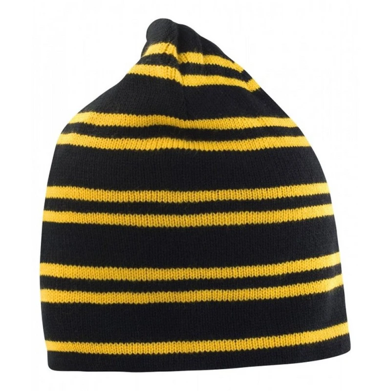 Image of Result Result Men Team Reversible Beanie in Black One Size Male 5063425958283