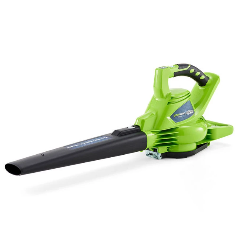 Image of Greenworks GD40BVII 40v Cordless Brushless Leaf Blower Vacuum GD40BVII Batteries: No Batteries