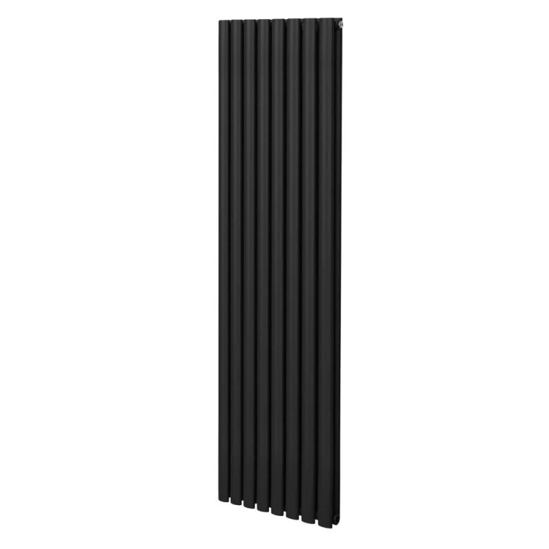 Image of Monstershop Oval Radiator - 1800 x 480mm - Black Black