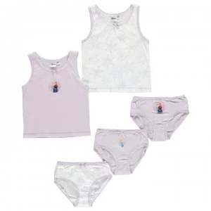 Image of Character 5 Pack Vest and Brief Set Infant - Disney Frozen