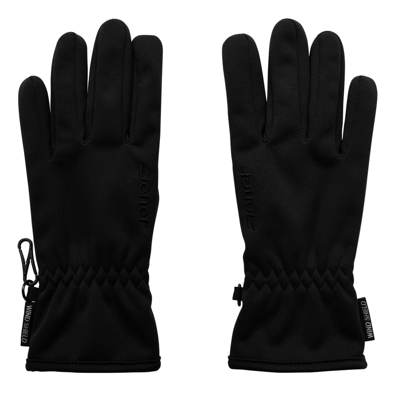 Image of Ziener Traction Grip Gloves Mens - Black XL Boys