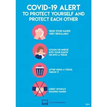 Image of Virus Prevention A3 Lbl 420x297mm