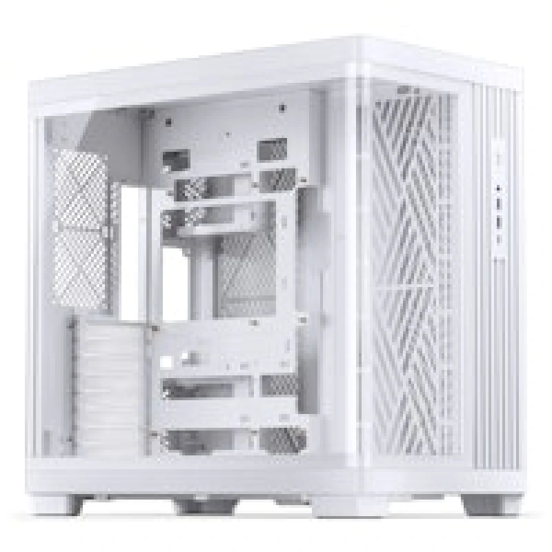 Image of Jonsbo TK-4 Midi-Tower ATX Curved Tempered Glass Case - White