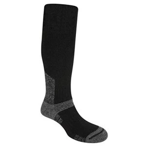 Image of Bridgedale Mens Wool Fusion Summit Knee Socks Black Medium