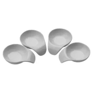 Image of Premier Housewares White Serving Dishes - Set of 4