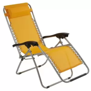 Image of Garden Gear Zero Gravity Chair - Sunburst Orange