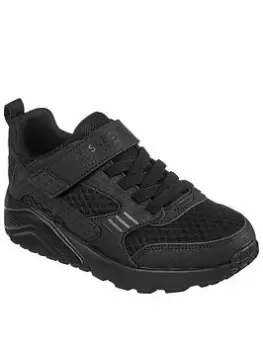 Image of Skechers Uno Lite Zelton Trainer, Black, Size 11 Younger