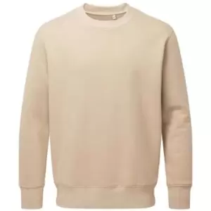 Image of Anthem Unisex Adult Organic Sweatshirt (M) (Desert Sand)