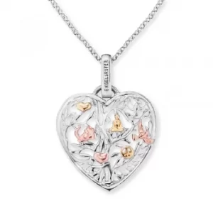 Image of Angel Whisperer Three Colour Tree Of Life Heart Necklace...
