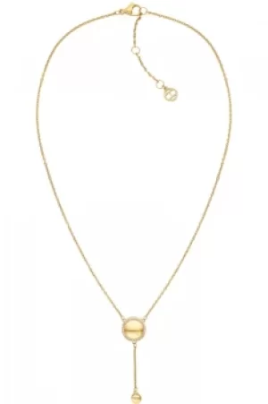 Image of Tommy Hilfiger Jewellery Hanging Crystal Pendant Necklace 2780181