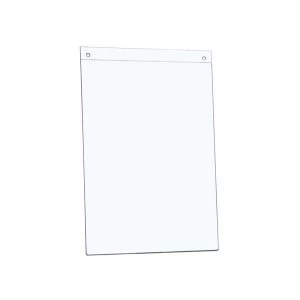 Image of 5 Star Office Sign Holder Wall Display Portrait A4 Clear