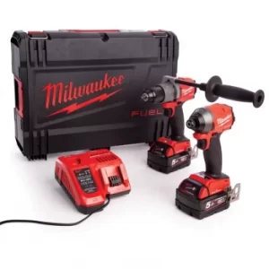 Image of M18 Fuel One-Key Power Pack, 2 X 5.0AH Batteries