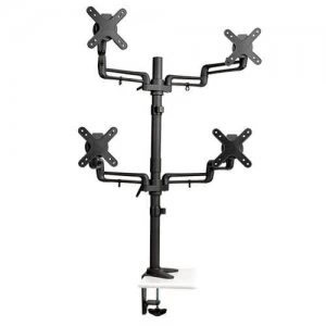 Image of 13in to 27" Quad Flex Arm Desk Clamp