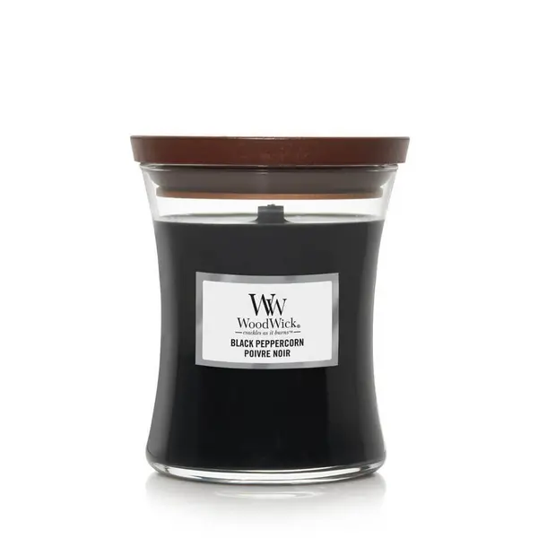 Image of Woodwick Black Peppercorn Scented Candle 275g