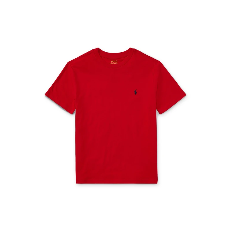 Image of Polo Ralph Lauren Boys' Regular Fit Short Sleeve T-Shirt RL 2000 Red male 6 Yrs