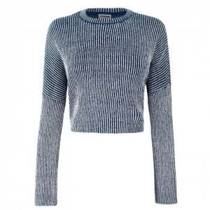 Image of Noisy May Malvira Knit Jumper - Gibraltar Sea